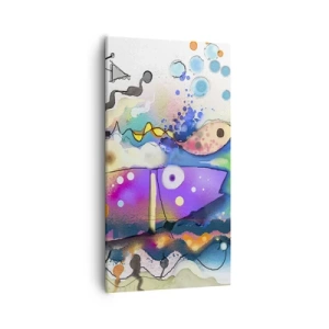 Quadro su tela - Stampe su Tela - Senza parole! - 55x100 cm