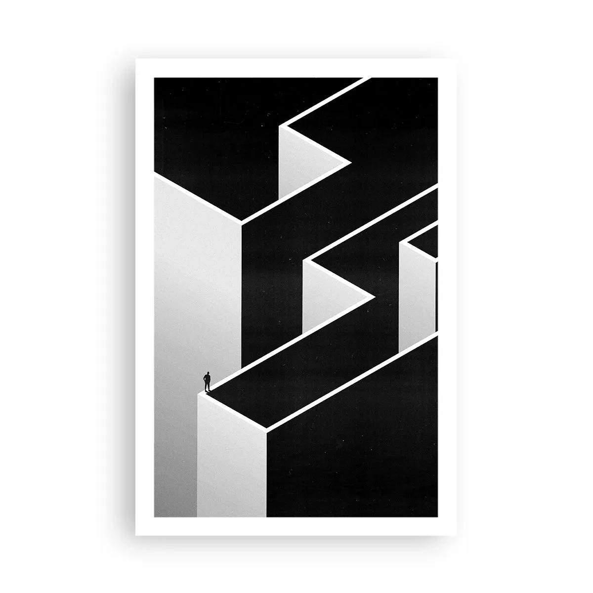 Poster - Solitudine al vertice - 61x91 cm