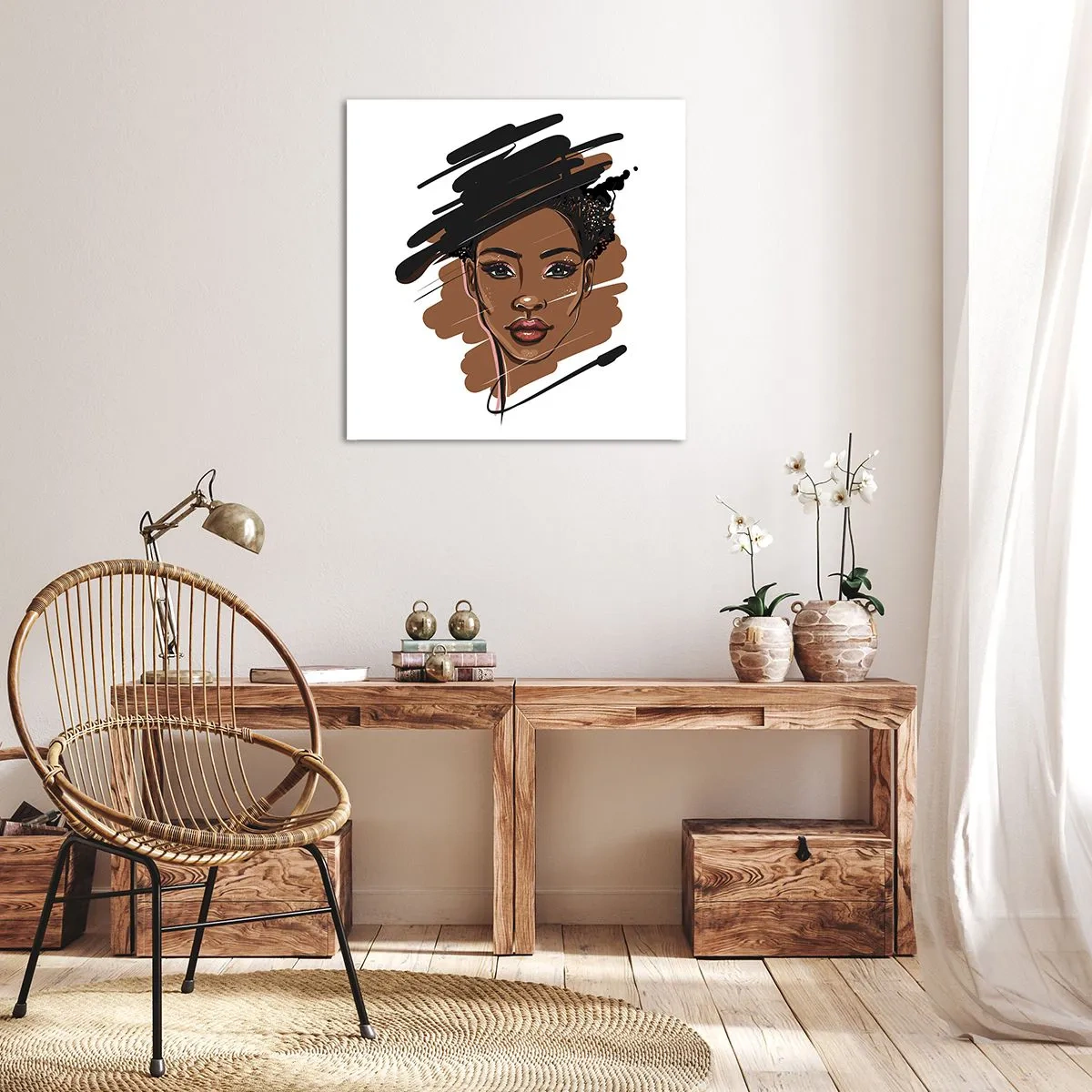 Quadro su tela - Stampe su Tela - Dolce come la cioccolata - 50x50 cm