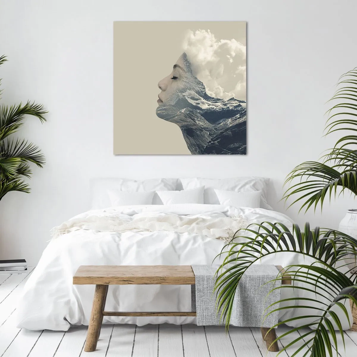 Quadro su tela - Stampe su Tela - La bellezza degli elementi - 70x70 cm