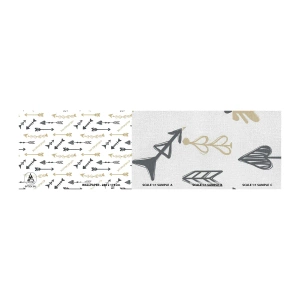 Campione di Fotomurale Premium Canvas - Il sogno dell'arciere - Astrazione, Freccia, Boho - 100x30 cm