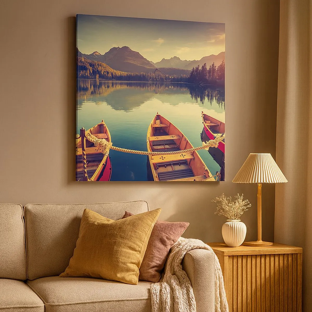 Quadro su tela - Stampe su Tela - Vivere secondo le sue leggi - 30x30 cm