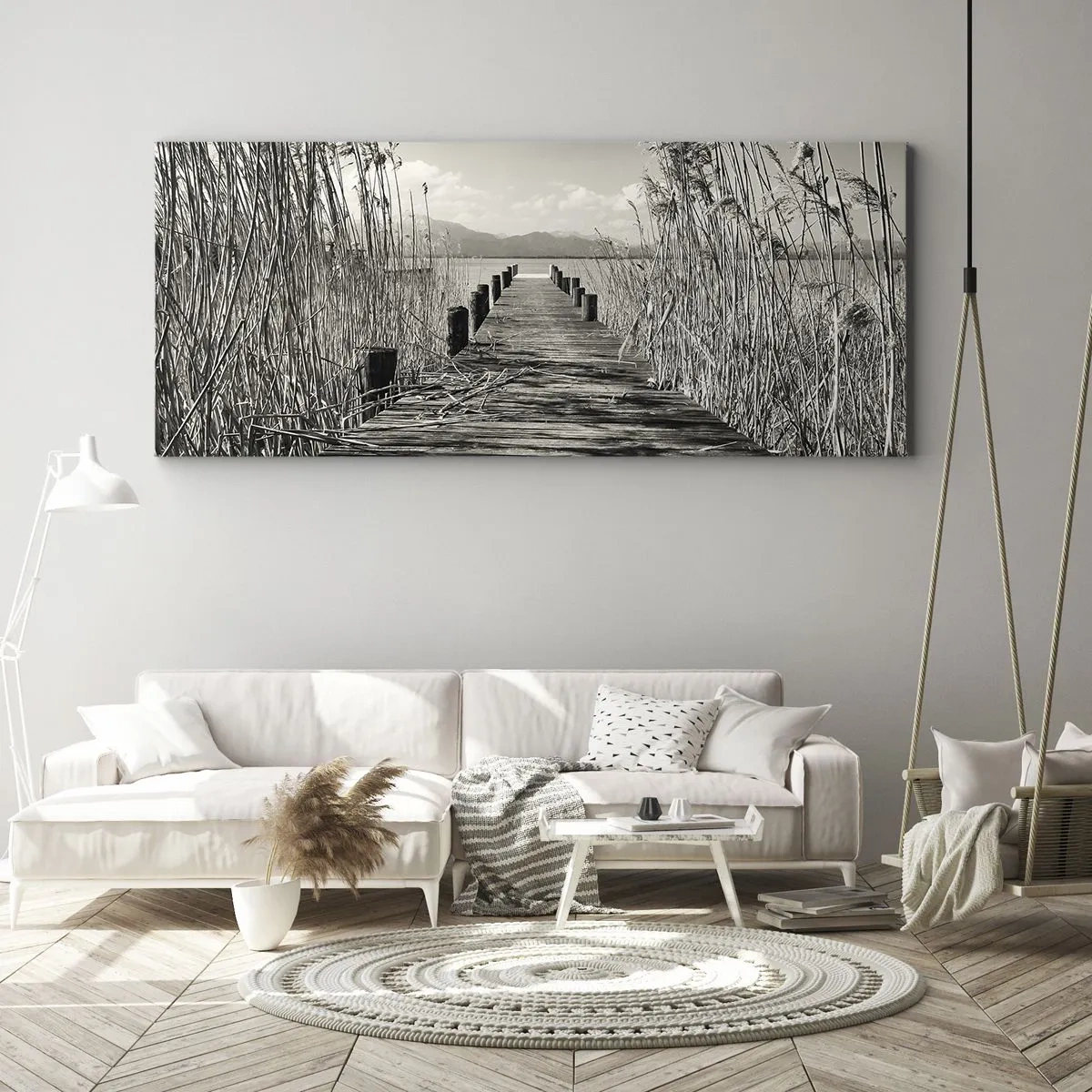 Quadro su tela - Stampe su Tela - Nel silenzio dell'erba - 100x40 cm