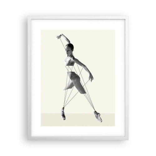 Poster in cornice bianca - Nel teatro del mondo - 40x50 cm