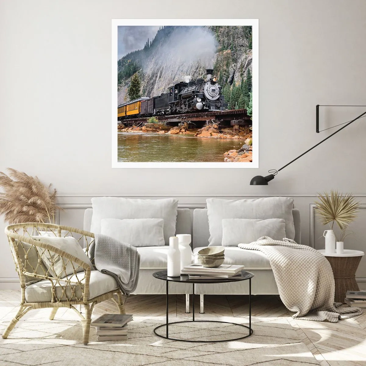 Poster - Dove andiamo? - 40x40 cm