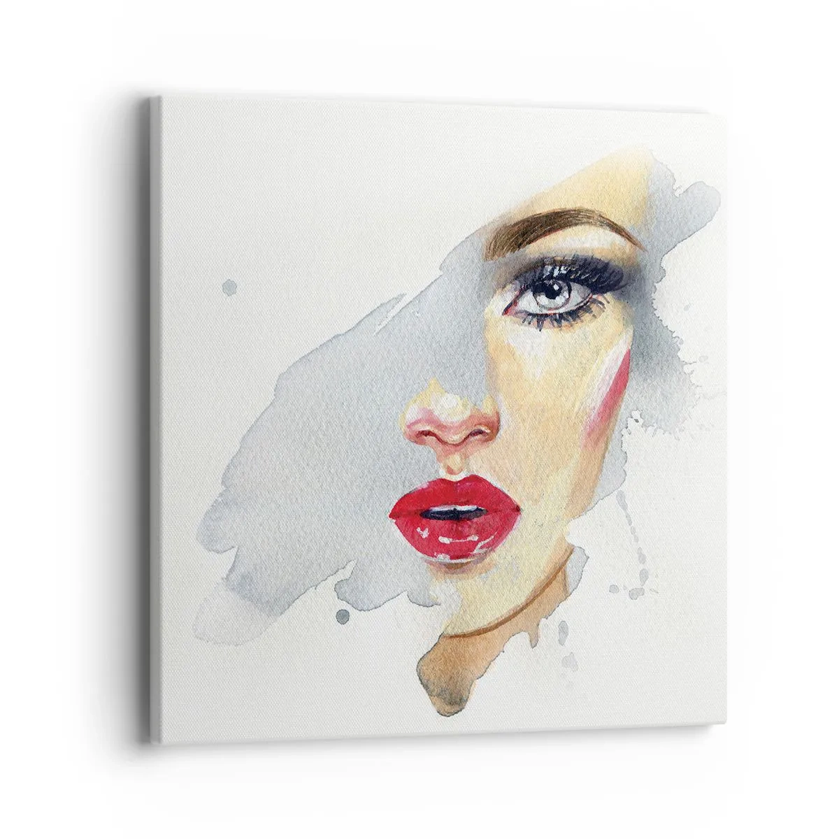 Quadro su tela - Stampe su Tela - Riflesso in una goccia d'acqua - 40x40 cm