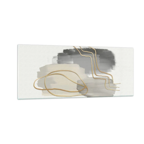 Quadro su vetro - Durata e movimento - 100x40 cm