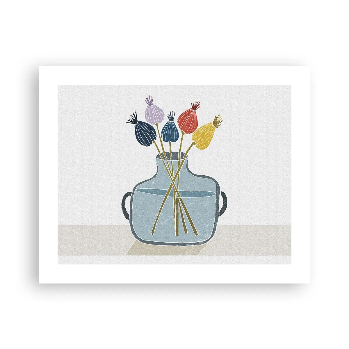 Poster - Il silenzio dei papaveri - 50x40 cm