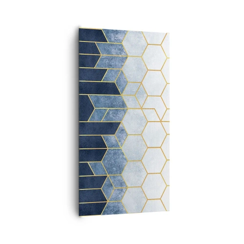 Quadro su tela - Stampe su Tela - Composizione a ritmo sincopato - 65x120 cm