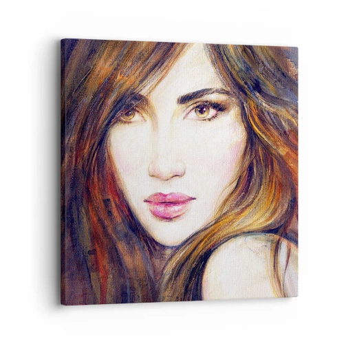 Quadro su tela - Stampe su Tela - Un penny per i tuoi pensieri - 30x30 cm