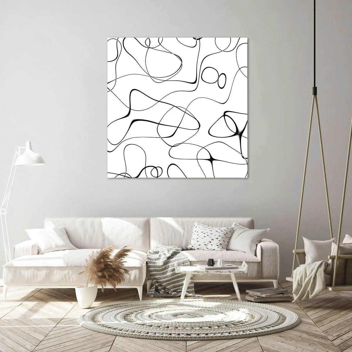 Quadro su tela - Stampe su Tela - Strade della vita, eventi del destino - 50x50 cm