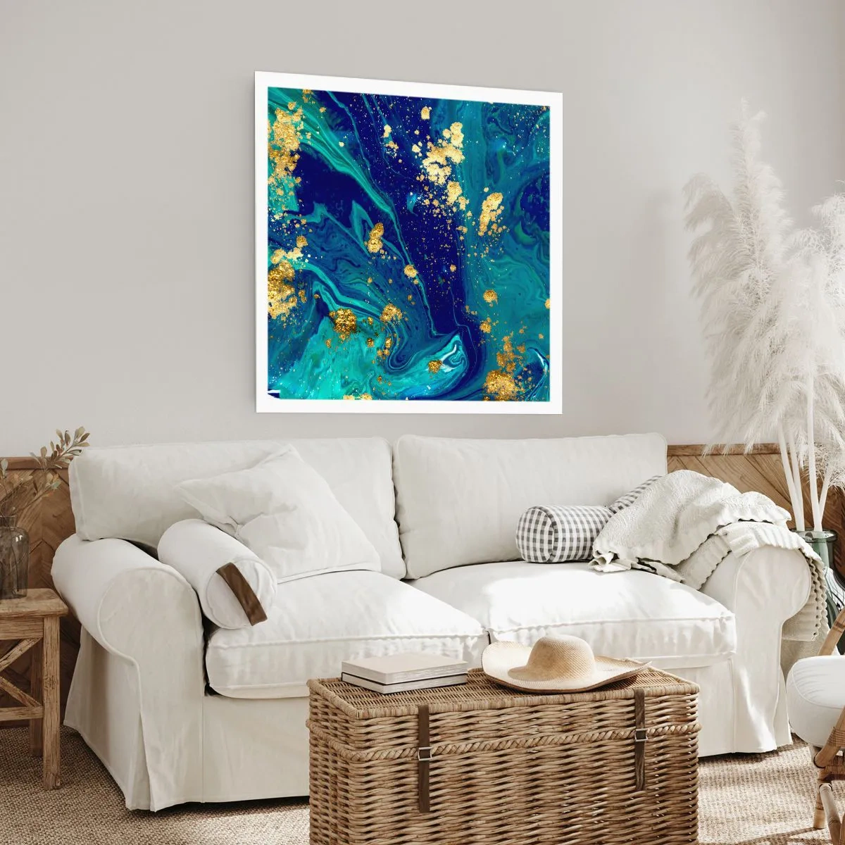Poster - Petali di sole - 60x60 cm