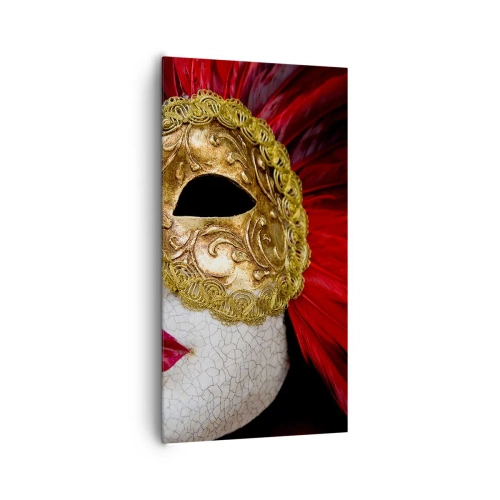 Quadro su tela - Stampe su Tela - La promessa di un'avventura di carnevale - 65x120 cm