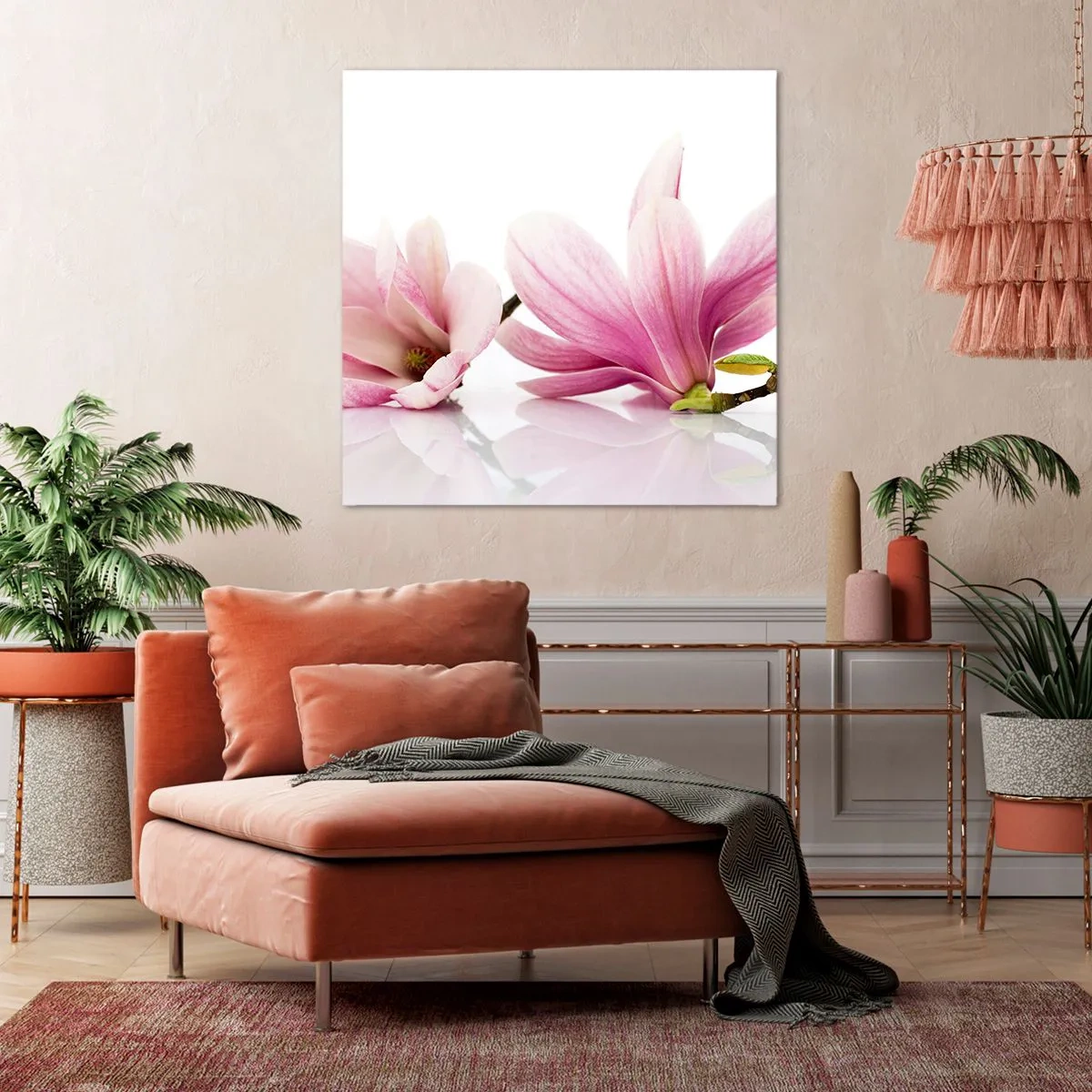 Quadro su tela - Stampe su Tela - Delicati come un soffio di primavera - 30x30 cm