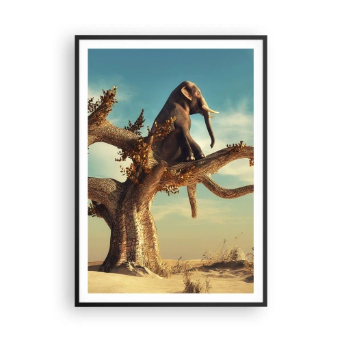 Poster in cornice nera - Nuovo punto di vista - 70x100 cm