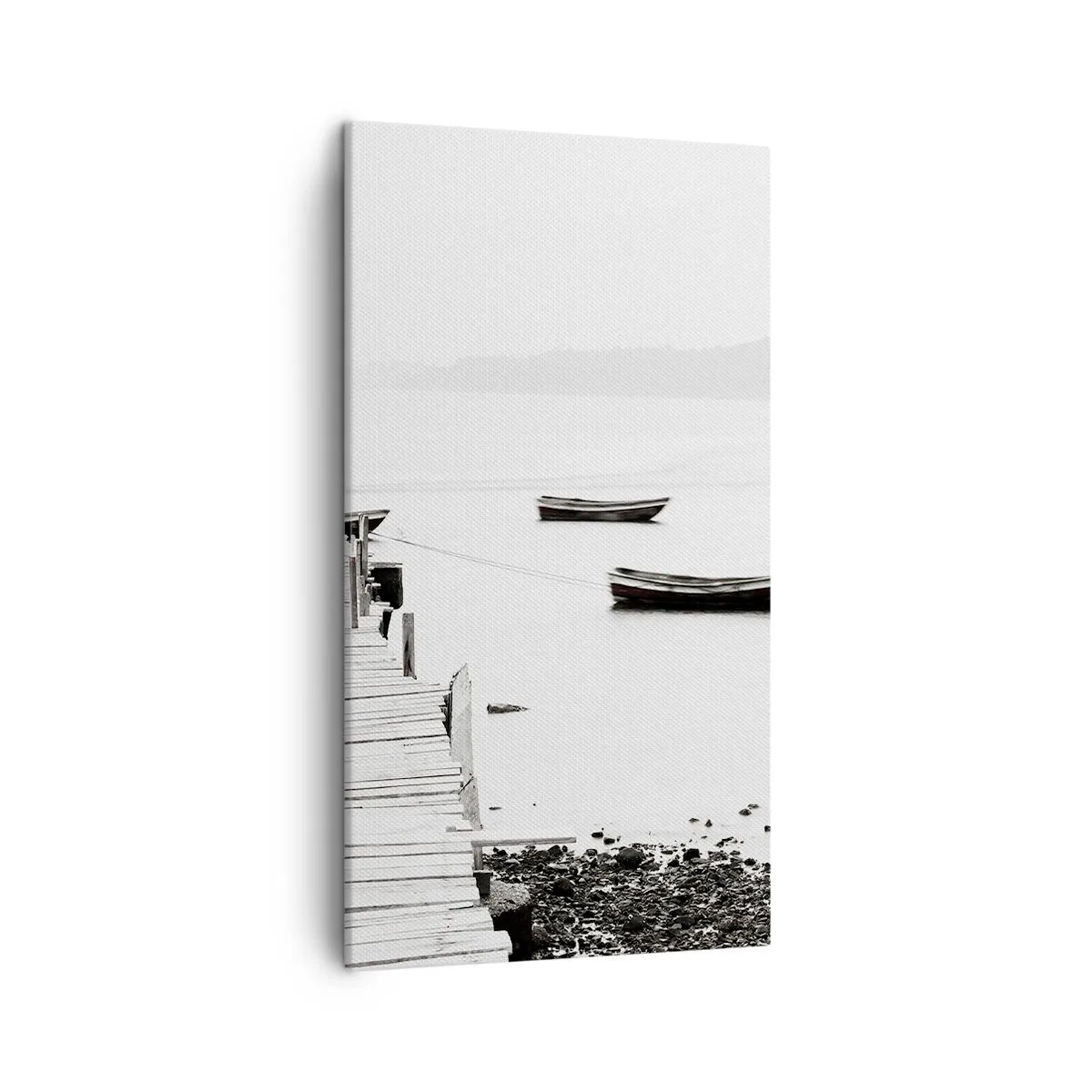 Quadro su tela - Stampe su Tela - Sull'acqua silenziosa e pura - 45x80 cm
