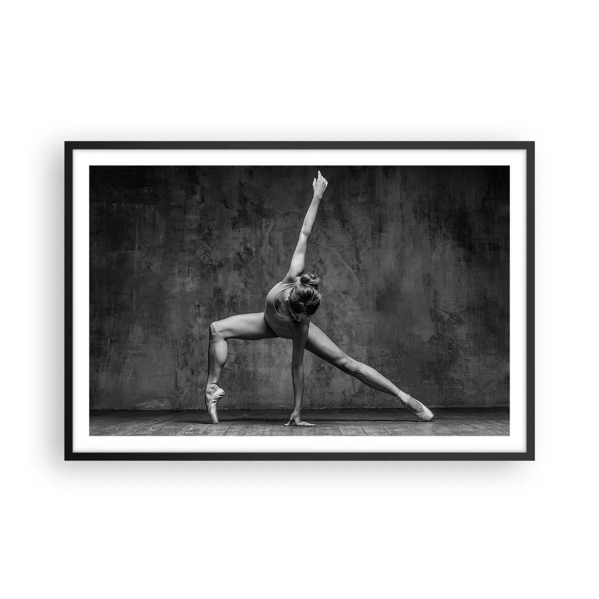 Poster in cornice nera - Ideale di equilibrio - 91x61 cm