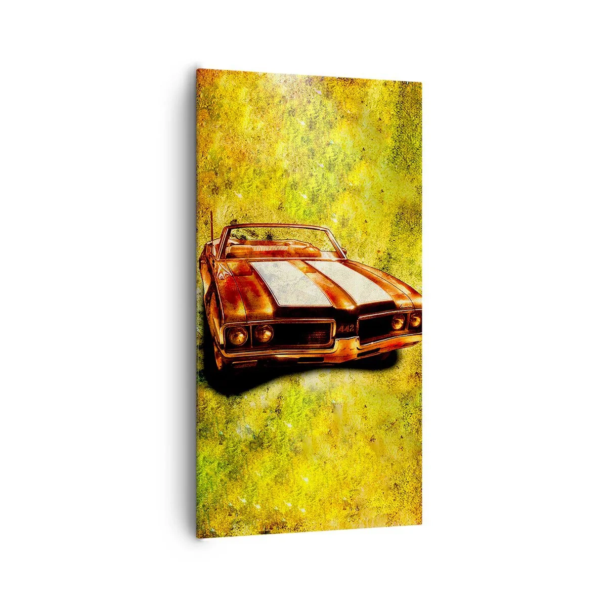 Quadro su tela - Stampe su Tela - La potenza racchiusa nelle forme - 65x120 cm