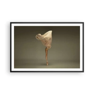 Poster in cornice nera - Adesso vola via - 91x61 cm