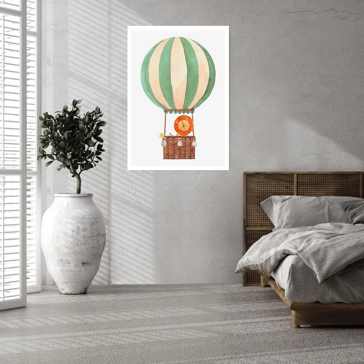 Poster - I viaggi del leone - 40x50 cm