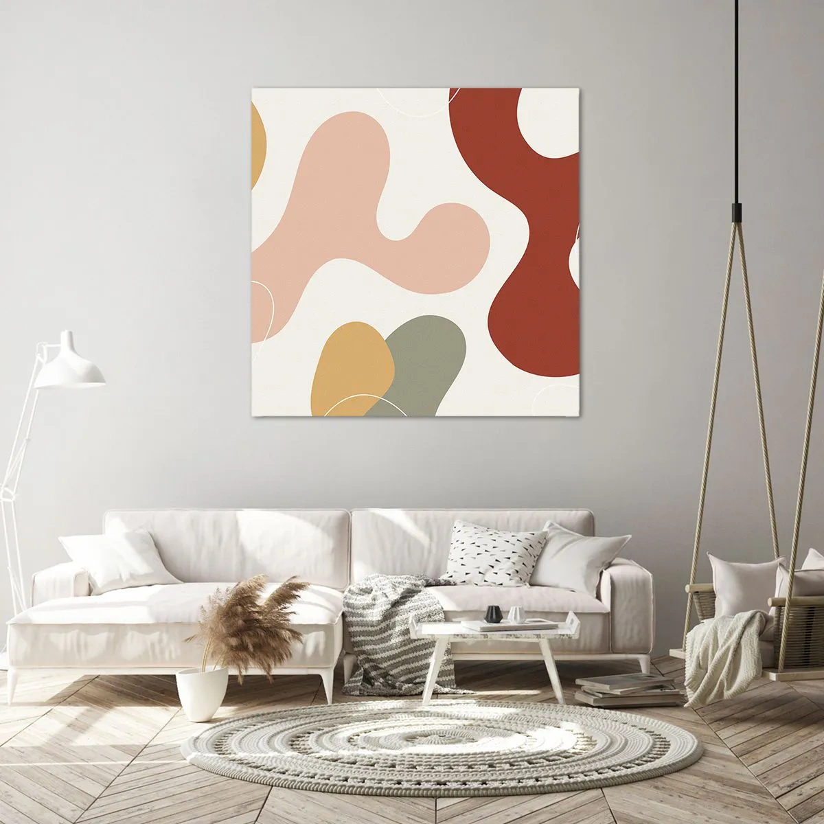 Quadro su tela - Stampe su Tela - Ghirigori - 50x50 cm