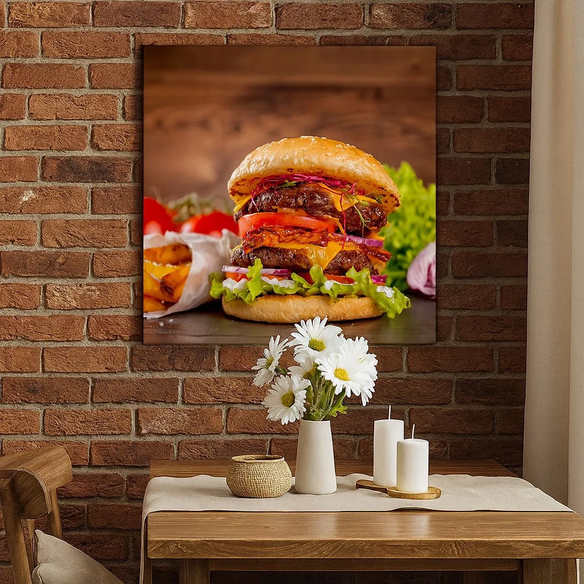 Quadro su tela - Stampe su Tela - Frutto proibito - 30x30 cm