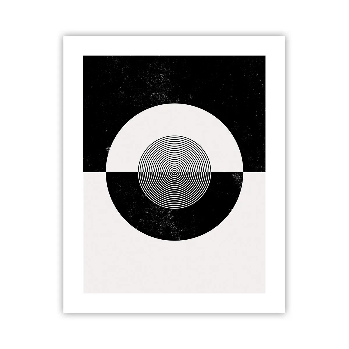Poster - Armonia in bianco e nero - 40x50 cm