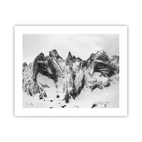 Poster - Cresta minacciosa di granito - 50x40 cm
