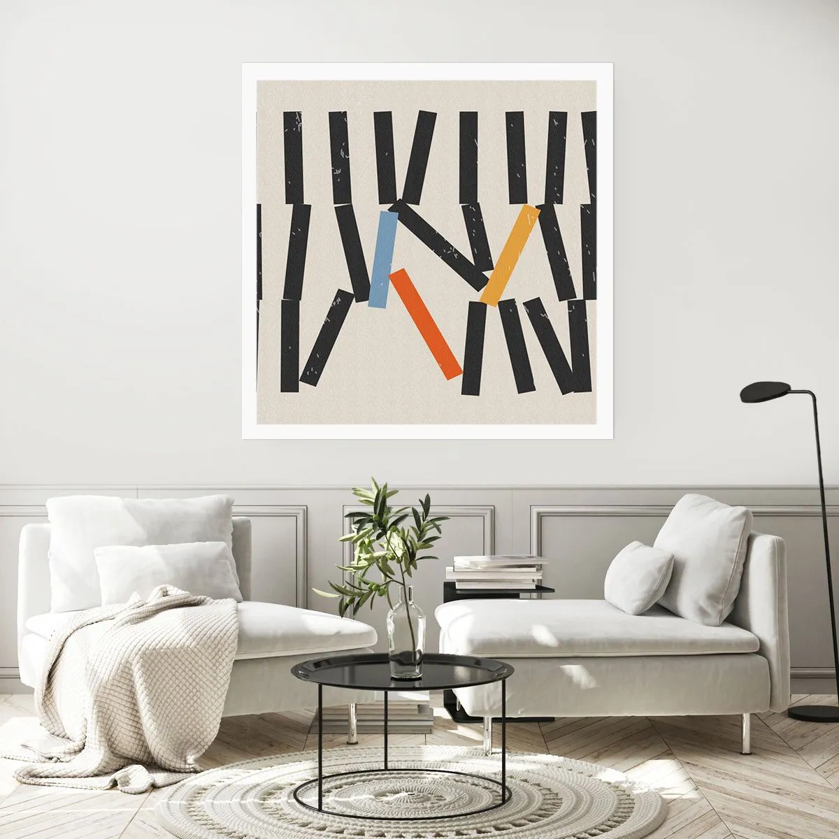 Poster - Composizione: domino - 60x60 cm