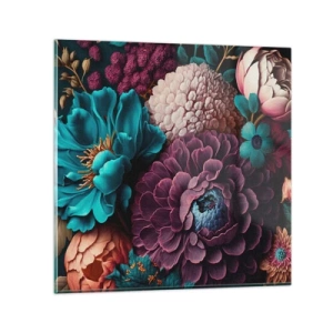 Quadro su vetro - Ricchezza della natura - 70x70 cm