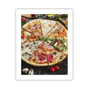 Poster - Ventaglio di gusti - 40x50 cm