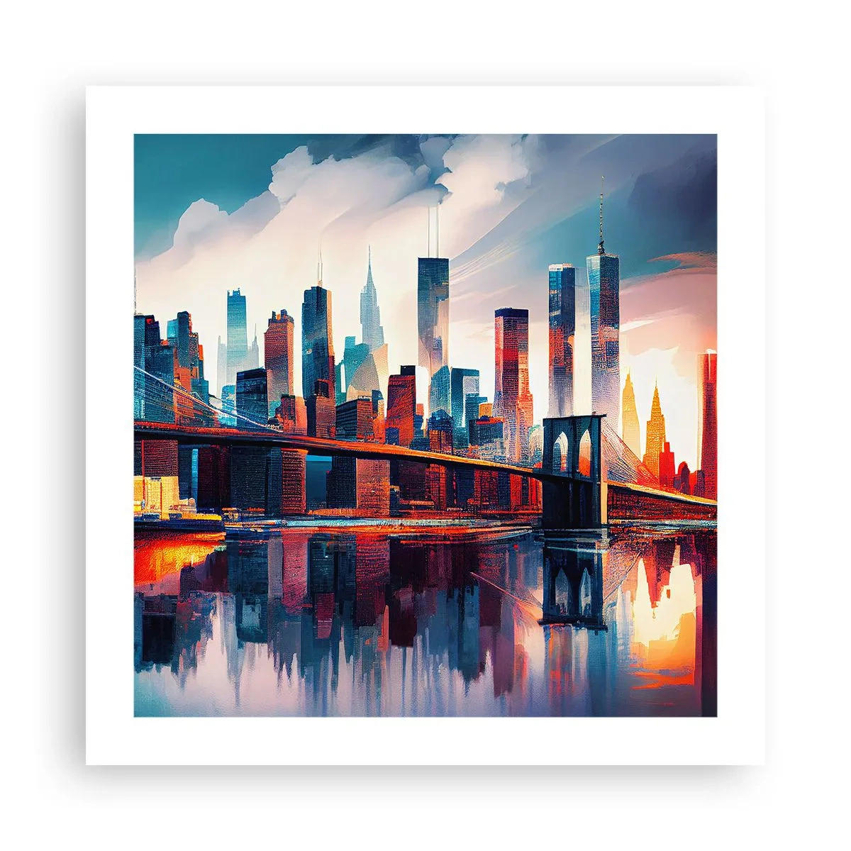 Poster - Una New York spettacolare - 50x50 cm