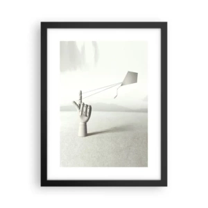 Poster in cornice nera - Prova di forza - 30x40 cm