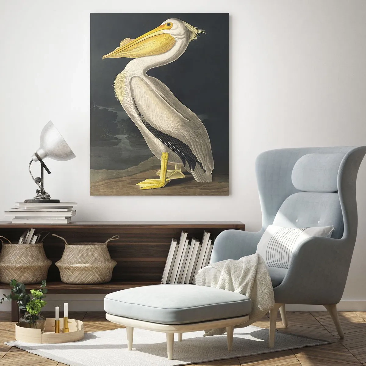 Quadro su vetro - Pieno di orgoglio - 80x120 cm