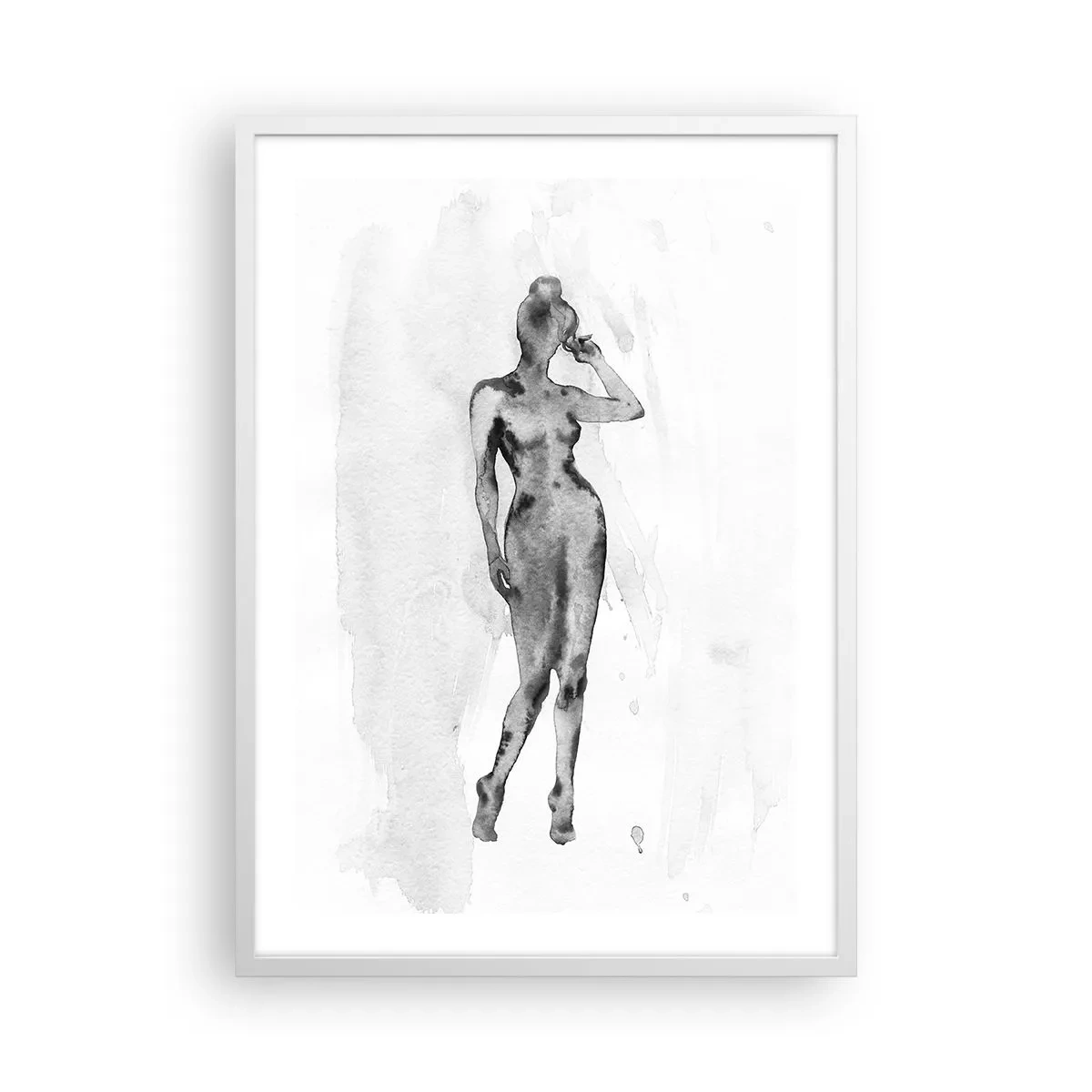 Poster in cornice bianca - Studio di ideale di bellezza - 50x70 cm