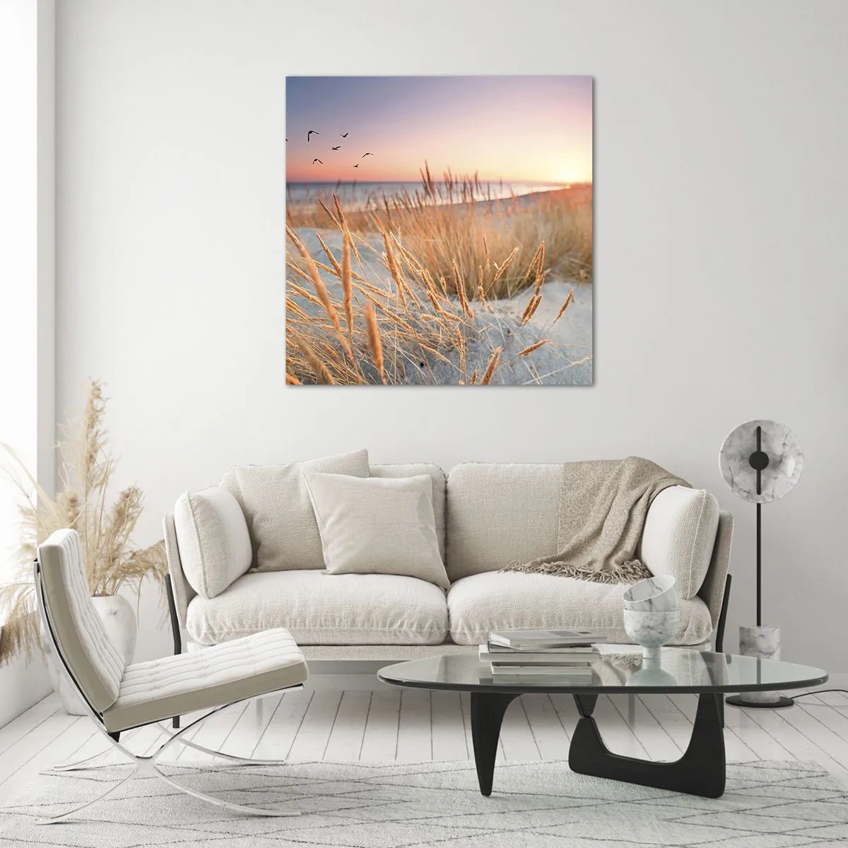 Quadro su vetro - Ninna nanna baltica - 40x40 cm