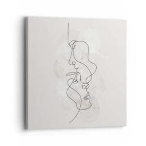 Quadro su tela - Stampe su Tela - Intrecciati in un abbraccio - 30x30 cm