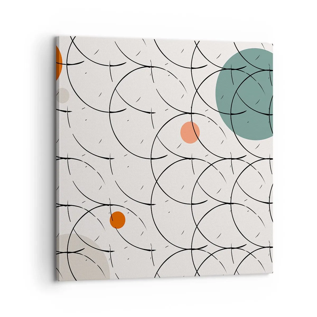 Quadro su tela - Stampe su Tela - Nello spirito della pop-art - 60x60 cm