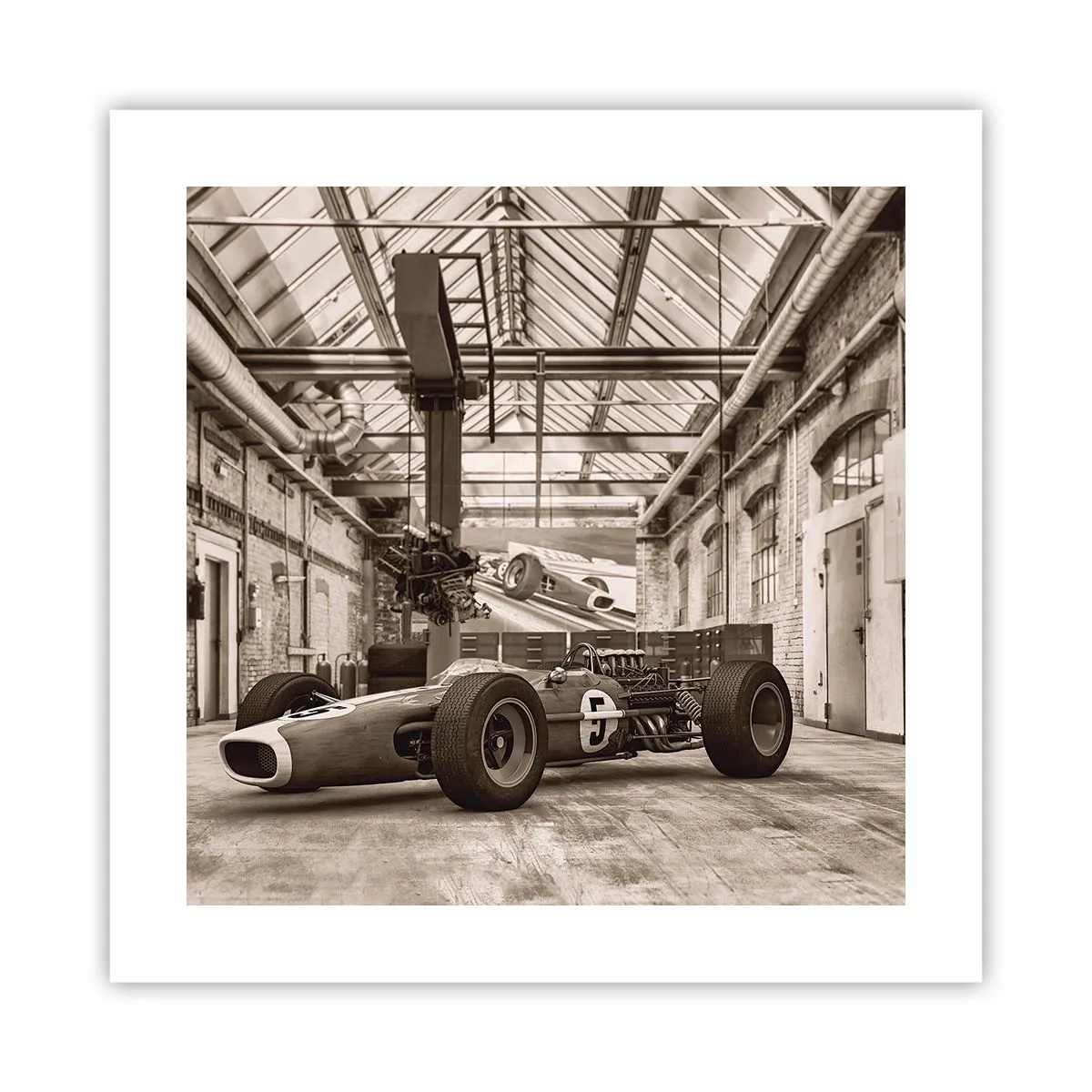 Poster - Il riposo del vincitore - 40x40 cm