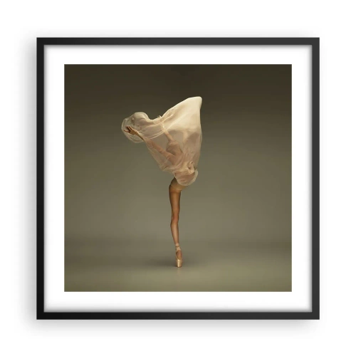 Poster in cornice nera - Adesso vola via - 50x50 cm