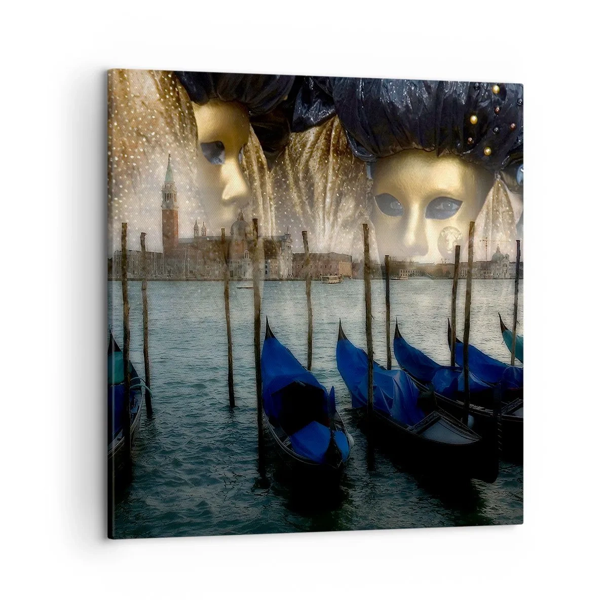 Quadro su tela - Stampe su Tela - È ora di iniziare il carnevale - 50x50 cm