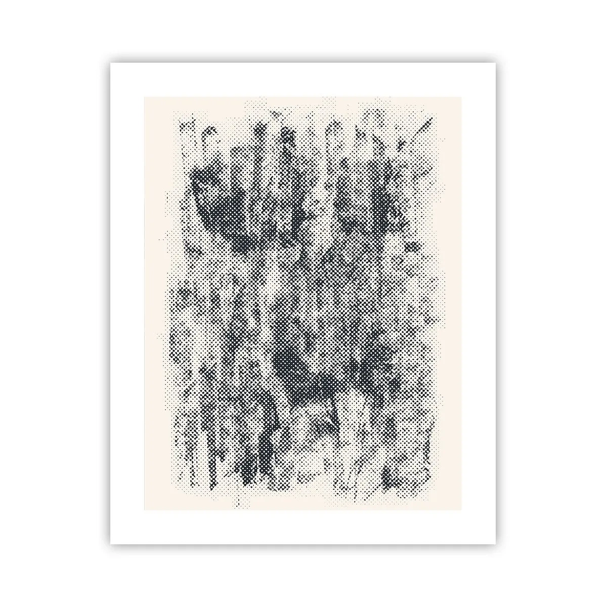 Poster - Composizione nebbiosa - 40x50 cm