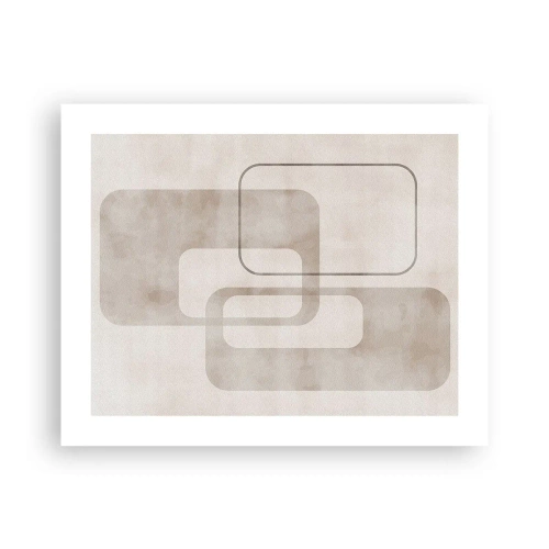 Poster - Giunti geometrici - 50x40 cm