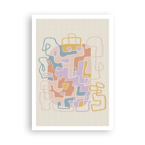 Poster - Labirinto: avventura gioiosa - 70x100 cm