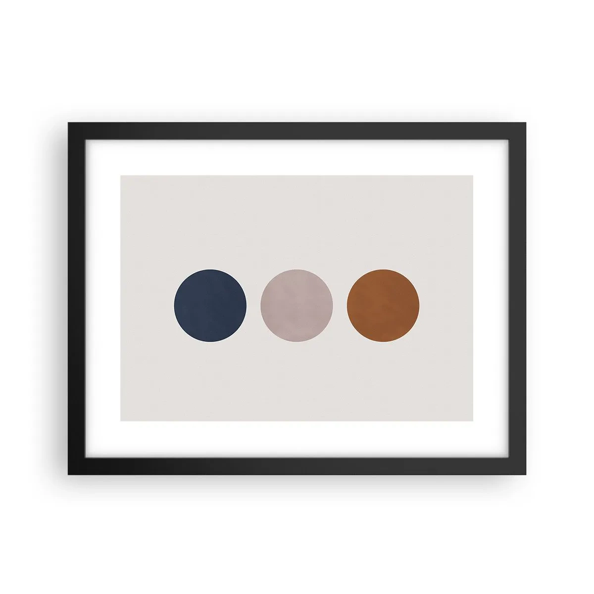 Poster in cornice nera - Simbolo di perfezione - 40x30 cm