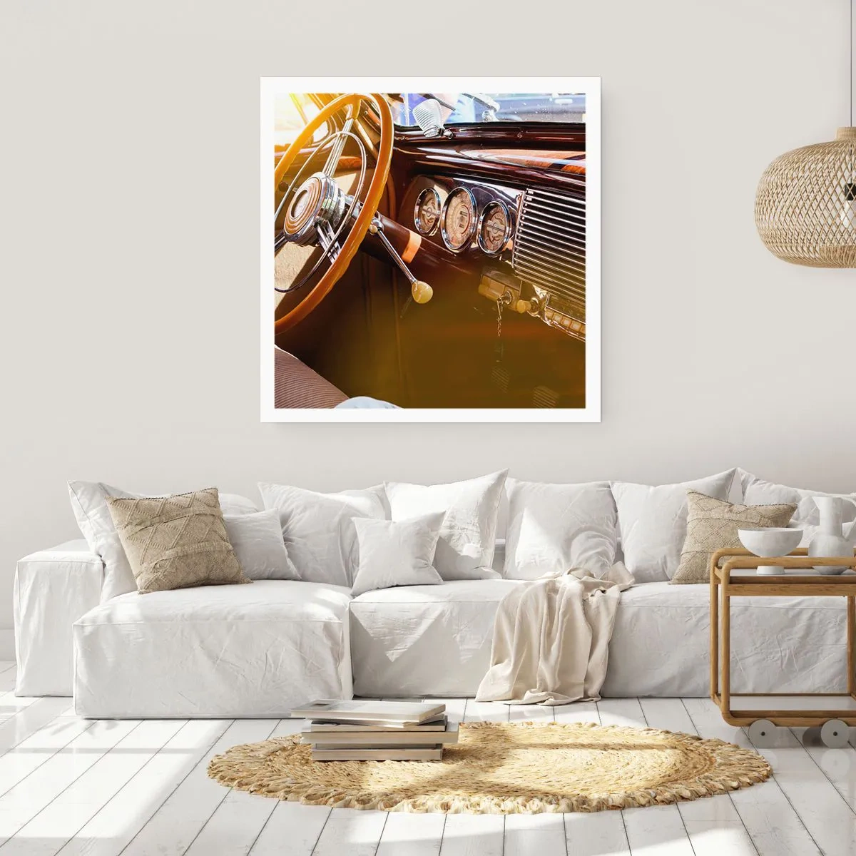 Poster - Un soffio di lusso dal passato - 30x30 cm