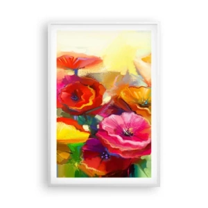 Poster in cornice bianca - Non solo rossi - 61x91 cm