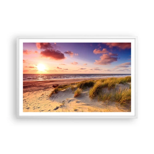 Poster in cornice bianca - L'aria già profuma di estate - 91x61 cm