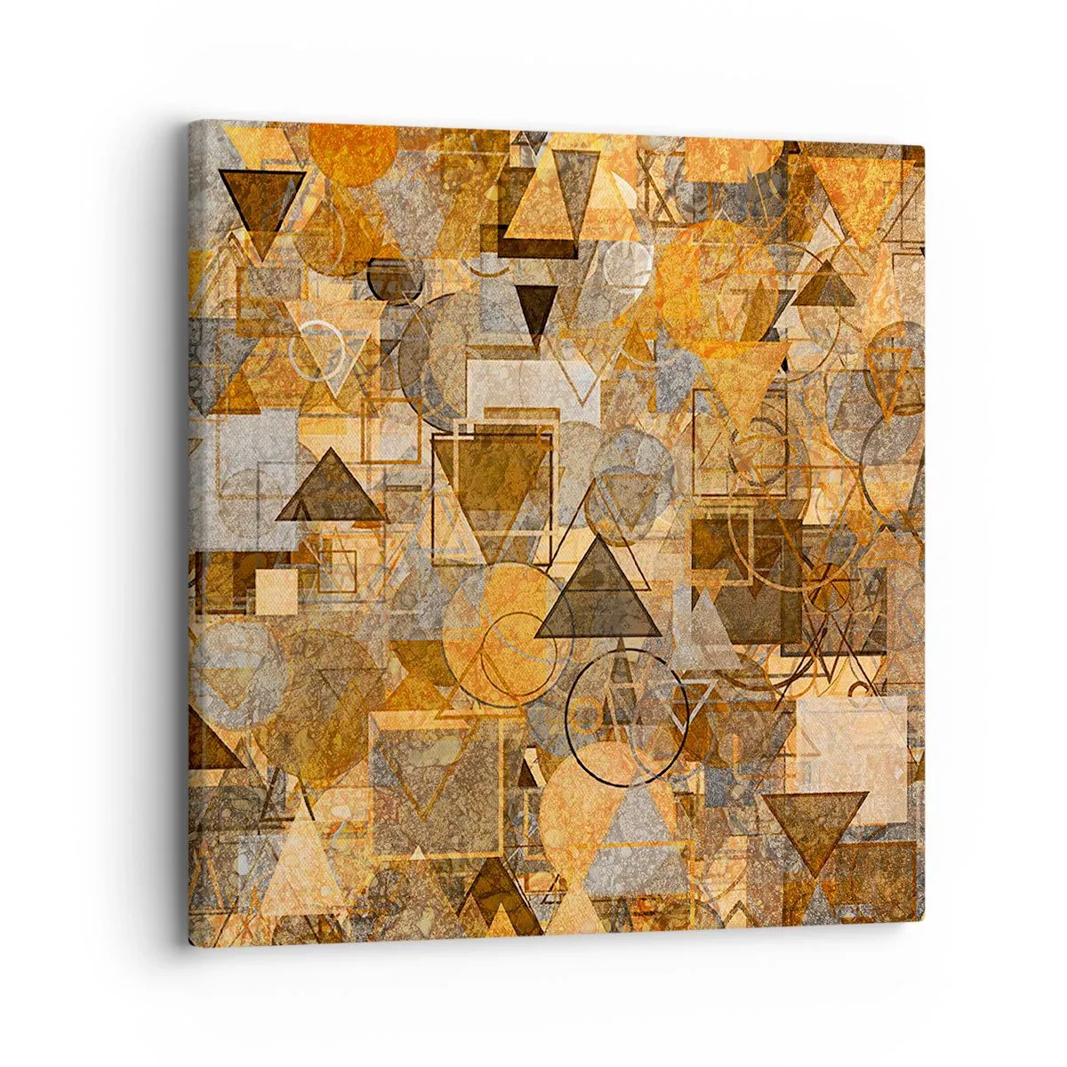 Quadro su tela - Stampe su Tela - Il mondo compreso nella forma - 30x30 cm