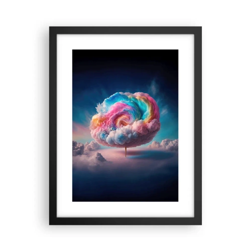 Poster in cornice nera - Il sogno del luna park - 30x40 cm